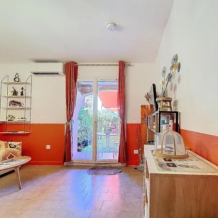 Cosy, Wi-fi, Jardin & Parking, Jasmins Entre Cannes Et Antibes דירה *